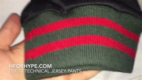 hforhype gucci shoes|H for Hype Gucci Technical Jersey Pants Honest Review!.